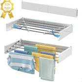 Bo-Camp droogrek inklapmodel aluminium draadlengte 18 meter - Te Velde