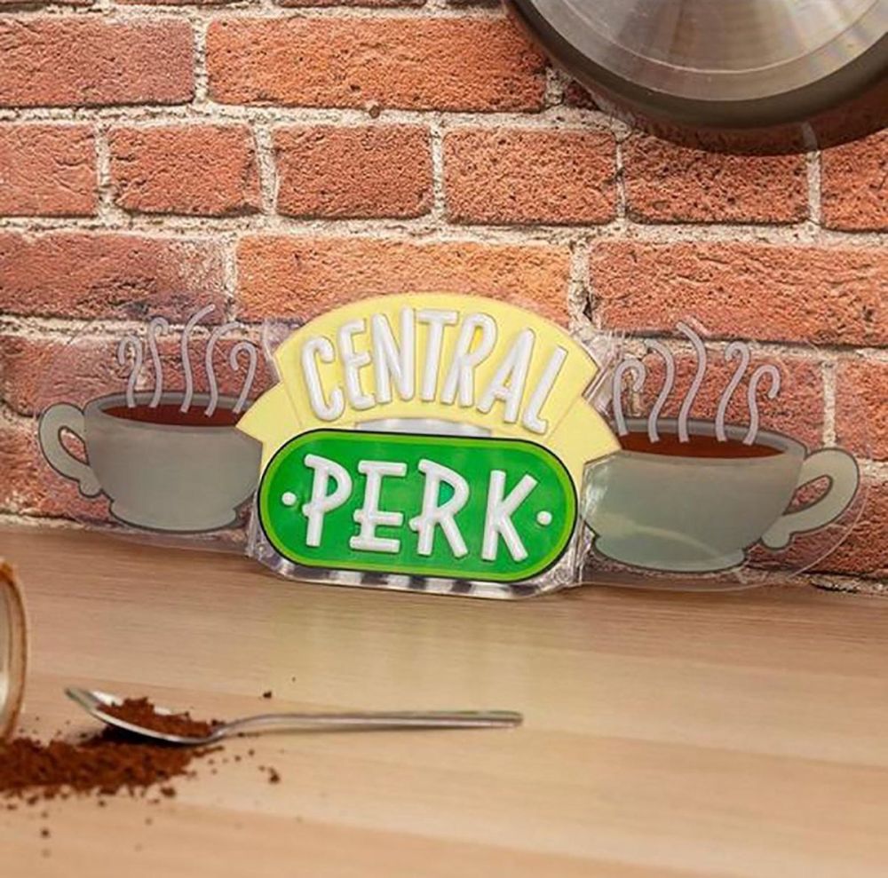Paladone Central Perk PP8410FR Ensemble Tasse Et Sous-Verre Multicolore - Plongez Dans L'Univers De Friends !