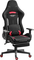 Gamestoel Wouter junior bureaustoel - racing gaming stijl - hoogte