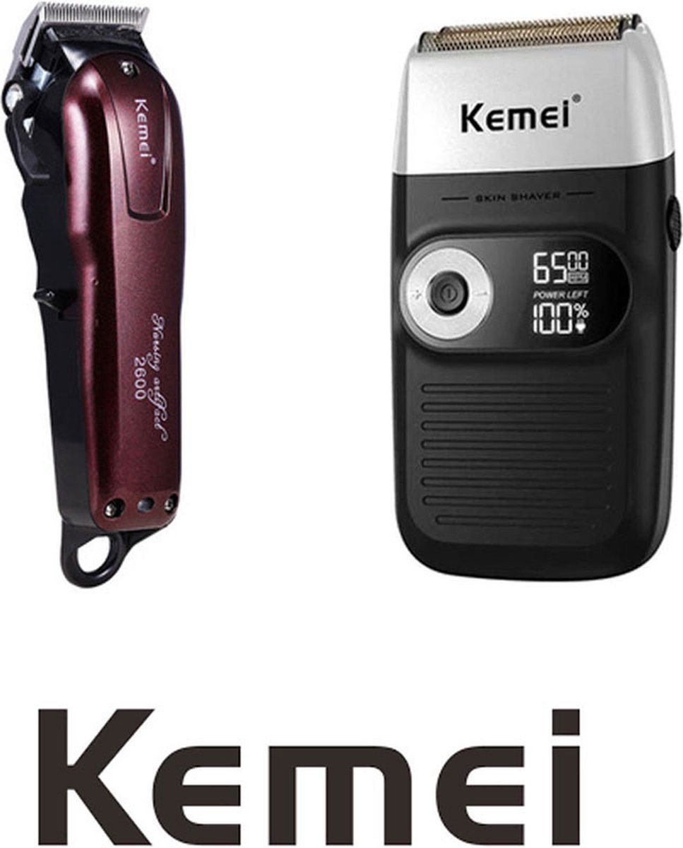Kemei 2600 2026 - Pro Liner - Tondeuse Shaver - Voor Overloop - Kapper ...