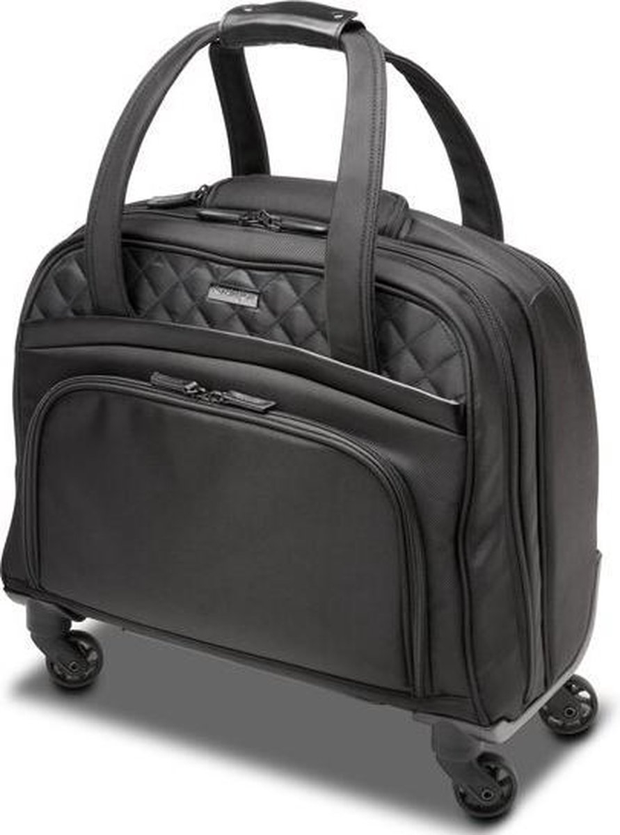 Kensington Laptop Roller Case - Contour 2.0 Executive Balance Spinner for Laptops Up to 15.6 Inch, Wheeled Laptop Bag with Carry Bag, Ideal as Hand