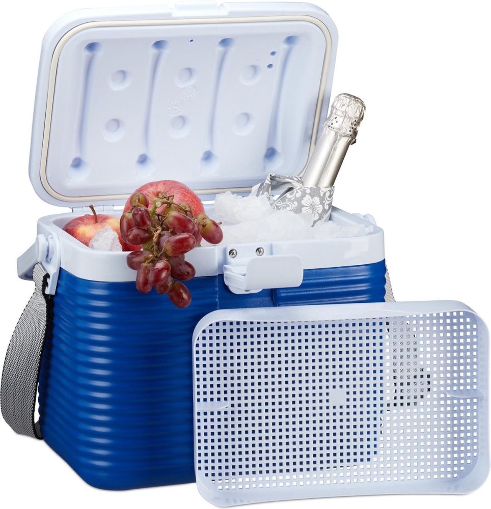 Handvat Koelbox 9l Pu Schuim Ijs Geïsoleerde Outdoor Blikjes Koeler Cooling 48 U