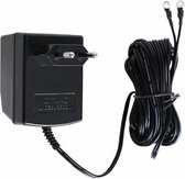 XZGm Voeding voor deurbel, adapter 24 V, 500 mA voor video-deurbel, geschikt voor ring, Arlo, Nest, Eufy en de meeste andere video-deurbel (8 m verlengkabel zwart